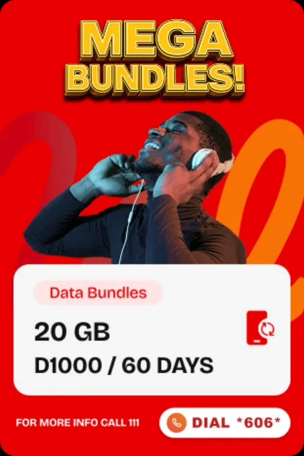 MEGA — 20 GB, D1000 / 60 days